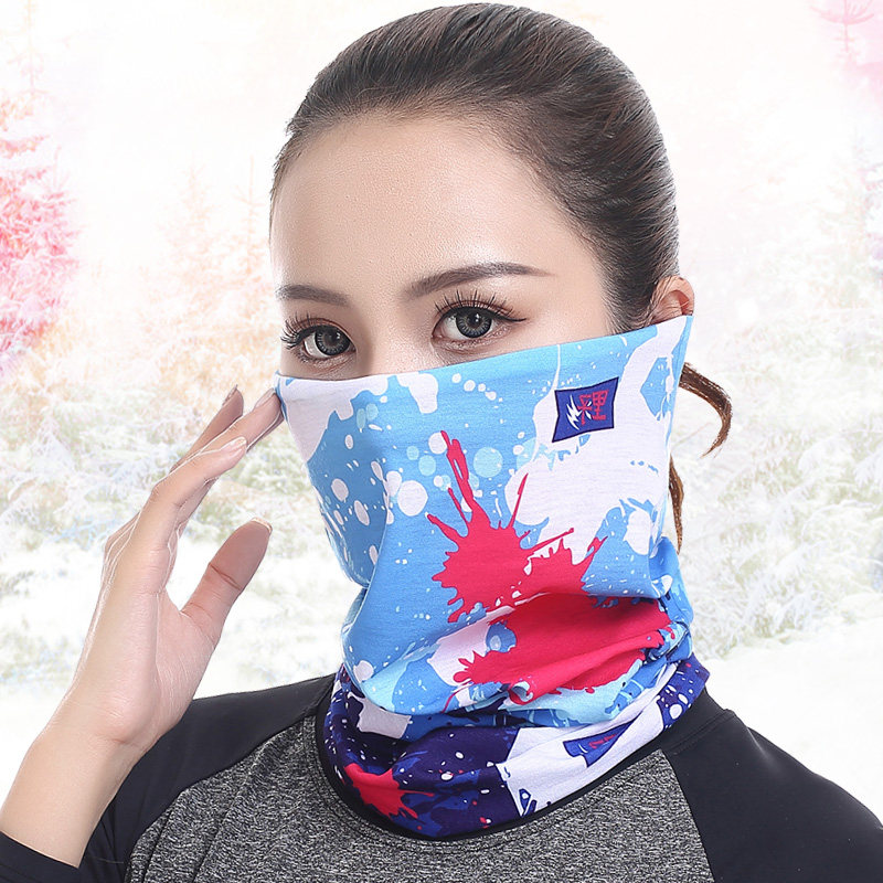 Outdoor summer riding headscarf sunscreen anti-UV face towels Seamless male and female bike headgear