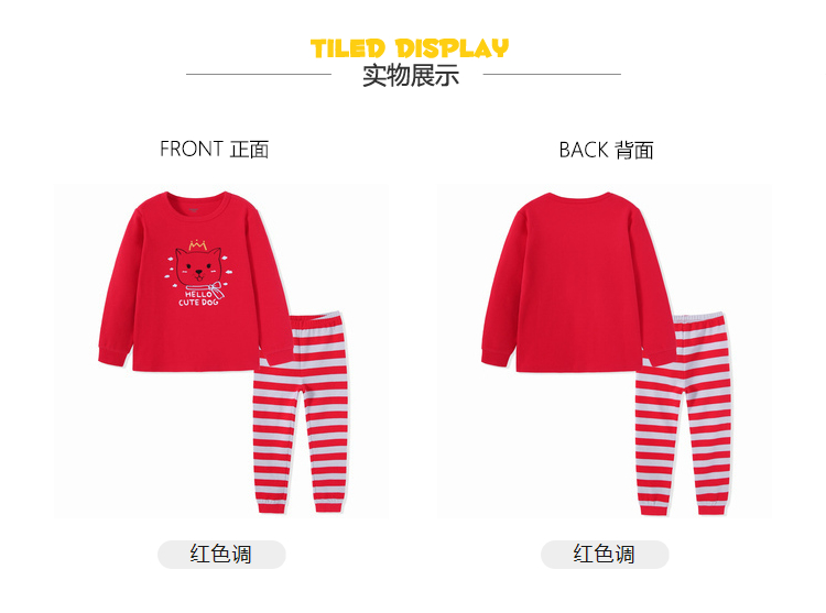 Balla Balla Quần áo trẻ em gái mặc bộ quần áo mùa xuân 2018 Phim hoạt hình trẻ em mới Pyjama trẻ em Dịch vụ nhà đồ bộ cho bé gái 1 tuổi