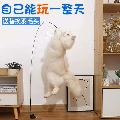 Стальная проволка, сменный колокольчик с колокольчиком, игрушка, кот, избавление от скуки