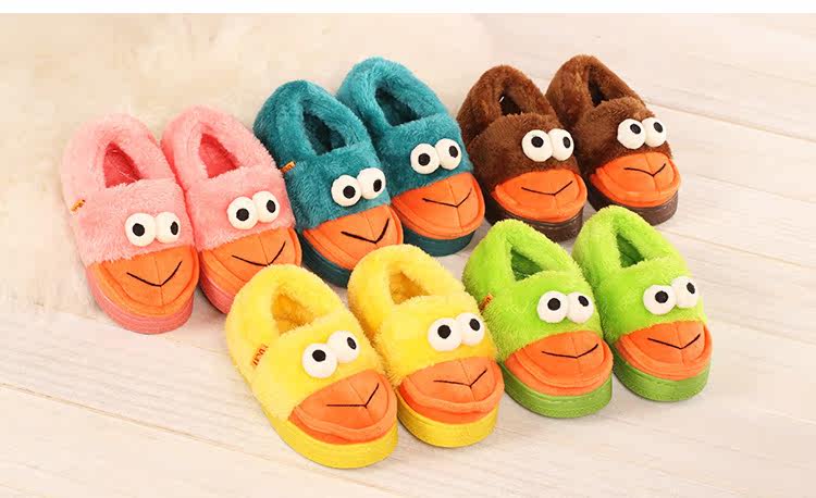 Pantoufles enfants en autre pour hiver - semelle caoutchouc Wear - Ref 1007600 Image 6