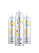 49元包邮  Recipe 韩国 SPF50 水晶防晒喷雾150ml