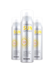 49元包邮  Recipe 韩国 SPF50 水晶防晒喷雾150ml