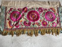 Artisanal and old embroidered pieces by ethnic minority handmade embroidery Miao