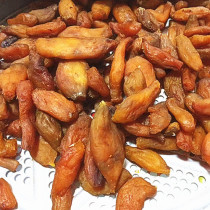 Handmade new goods Hangzhou Linan farm Tianmushan Incense Department 250g bagged baked sweet potato dried sweet potato dried sweet potato