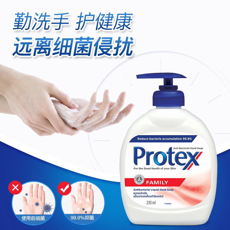 Colgate 高露洁 Protex 保庭 抗菌经典洗手液 250ml*2瓶 天猫优惠券折后￥24包邮包税（￥59-35）