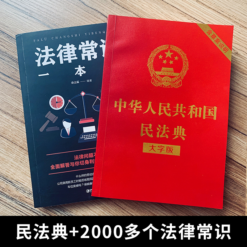 2021修订 民法典+法律常识 含草案说明