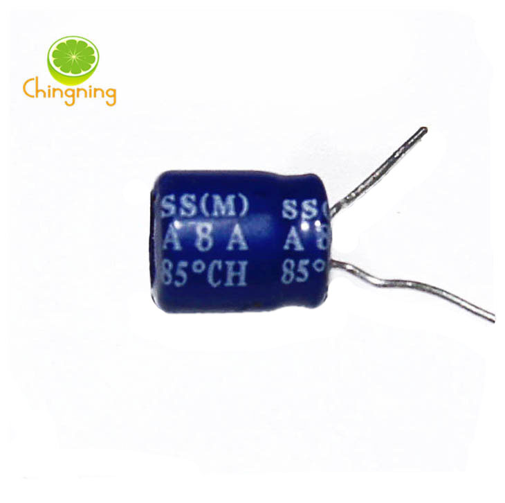 16V220uF electrolytic capacitor 6 5X8 Taiwan SANXON blue power amplifier filtering