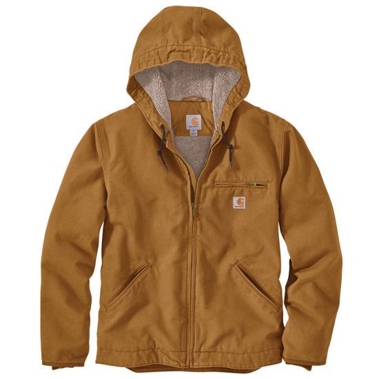 Carhartt 104392 Bartlett Jacket Sherpa Fleece-Lined Hooded Jacket