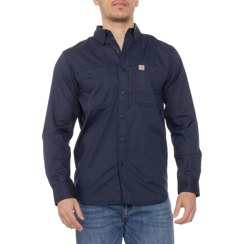 Carhartt 102538   Rugged Pro Relaxed Fit Canvas Shirt Long Sleeve Shirt