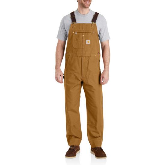 Carhartt 102776 Duck Bib Overalls Unlined New R01 Workwear Canvas Overalls