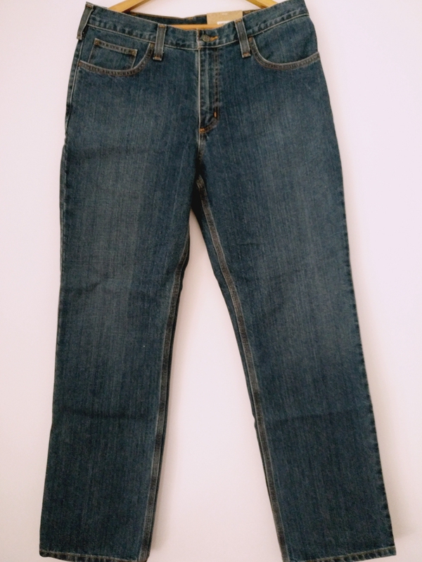 Carhartt Holter Relaxed Fit Denim Jeans Men's Loose-Fitting Jeans 101483