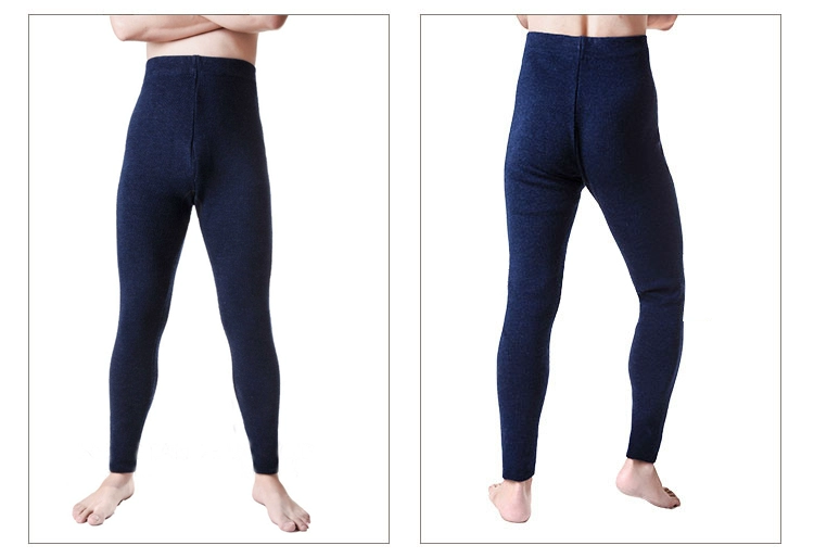 Mặc quần len nam, quần dệt kim, phần mỏng, quần ấm, co giãn, eo cao, quần legging, quần cashmere, mùa đông quần bó sát cho nữ