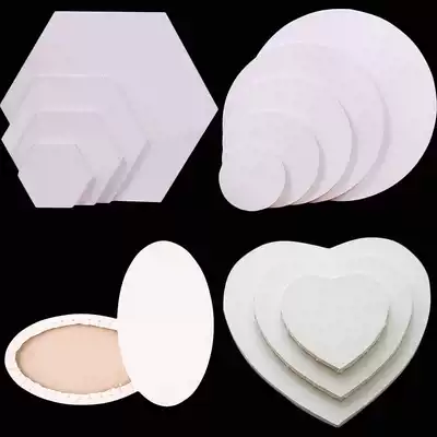 Oil painting frame Round Oval heart shaped hexagonal triangle shaped acrylic oil painting inner frame