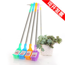2 toilet brushes Long handle toilet brushes Stainless steel cleaning brushes Base toilet toilet squat toilet decontamination cleaning brushes