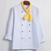 Белый лонгслив, шейный платок