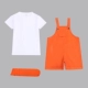 Оранжевый комбинезон, носки