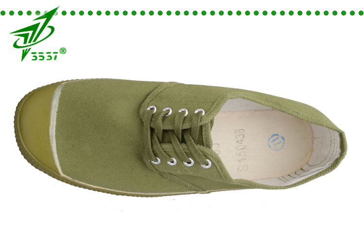Boots militaires en toile - Ref 1399550 Image 17