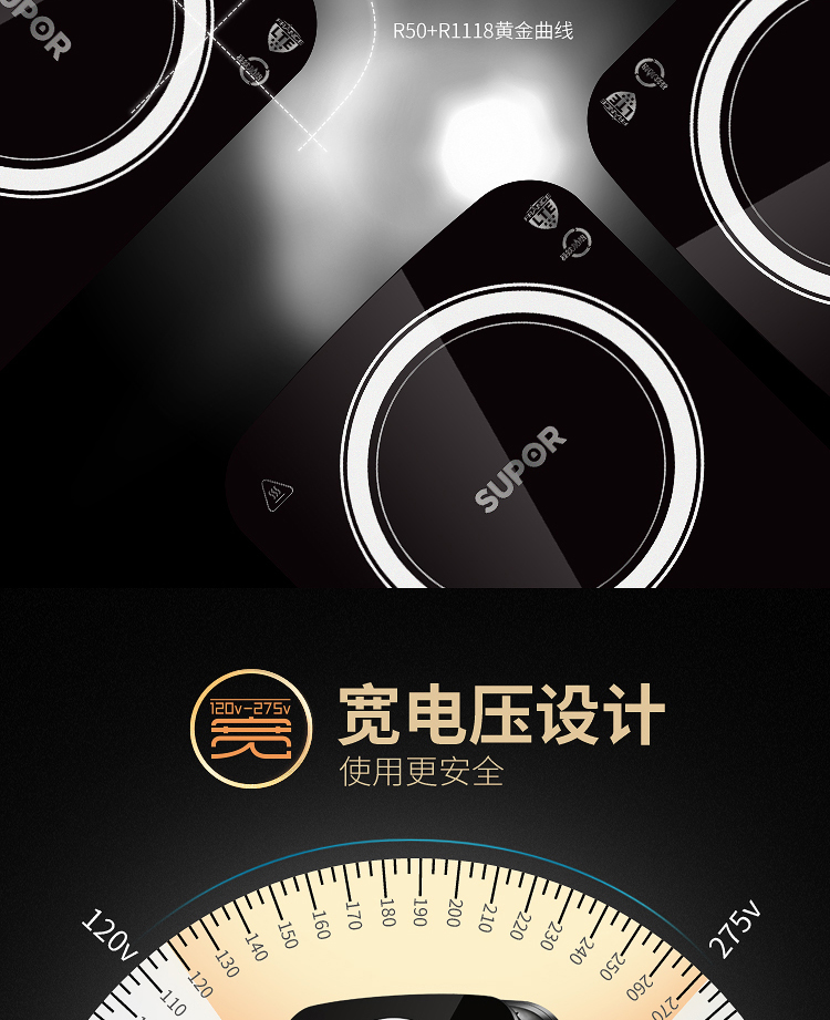 bếp từ fagor Supor nồi cảm ứng đa chức năng nồi lẩu nhà thông minh pin lò lửa cảm ứng nấu ăn để gửi nồi đôi xác thực bếp hồng ngoại giá rẻ