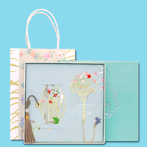 Shikumen Bookmarks Shanghai Featured Gifts Classical Chinese Style National Day Free lettering Student Prizes Group Gifts