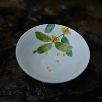 Jingdezhen hand-painted underglaze multicolored defects leakage special offer water cup hand cup coffee cup dinner plate bowl