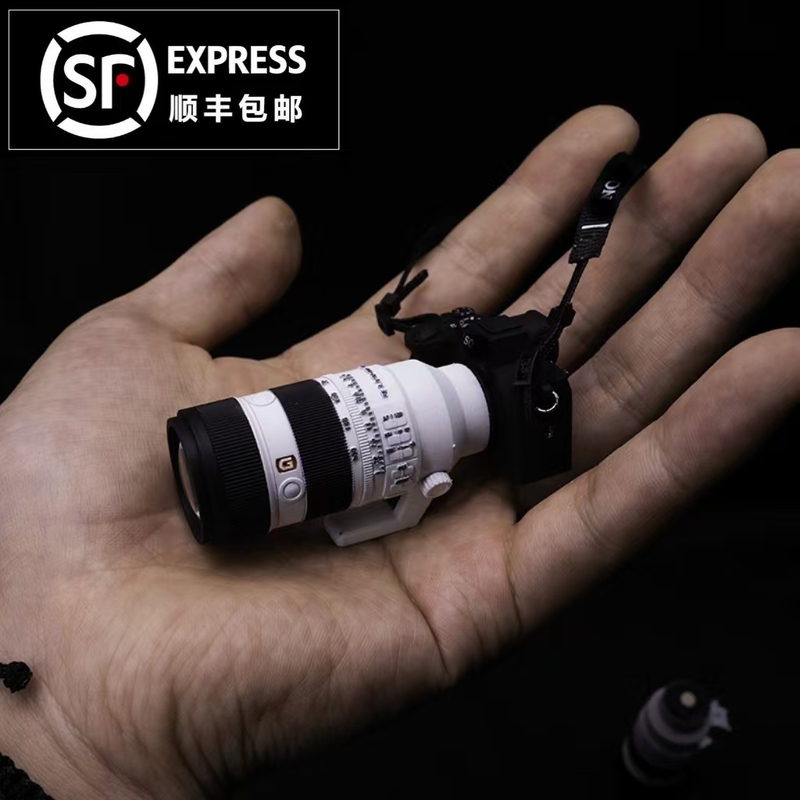 1/4 Miniature Simulation Camera Model M4M5 Miniature Dslr Ornament Dollhouse Accessory with High-End Feel