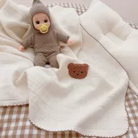 Марлевая кукла, с медвежатами, 120×130см