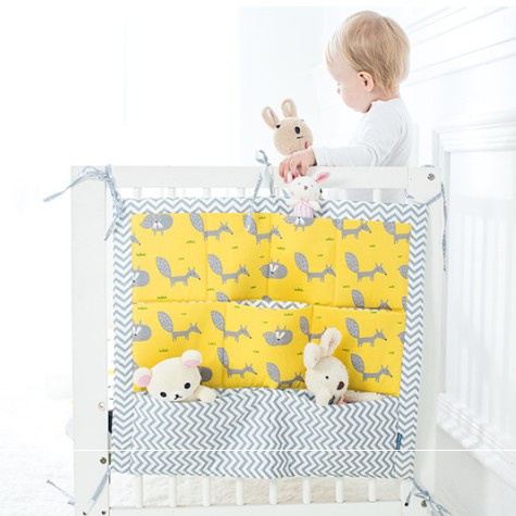 ins diaper bag newborn baby bedhead hanging bag large baby diaper storage bag clothing organizer bag