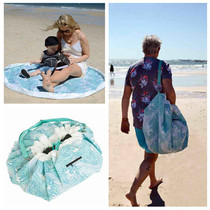 ins net red money seaside quick cashier bag beach towels beach toy containing bag baby supplies finishing bag