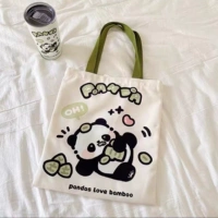 Холст панда-панда