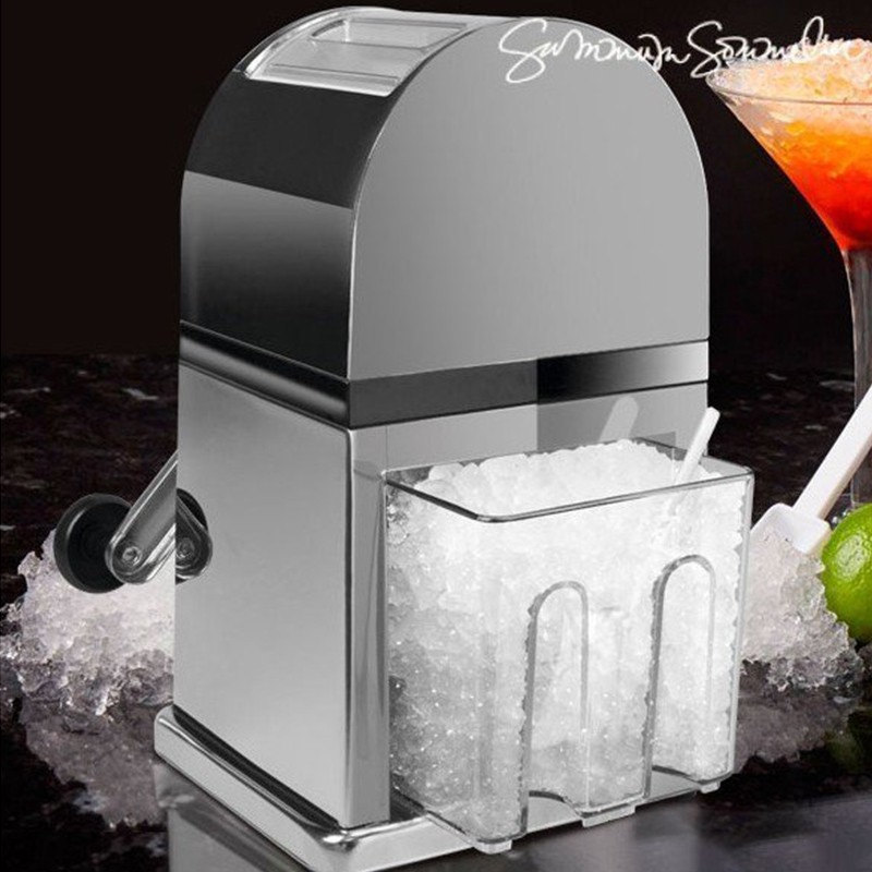 Bar stainless steel bar Table Kitchen Shake granules Ice Cocktail Moghi ice Ice Crushed Ice Shaved Ice Sand Machine