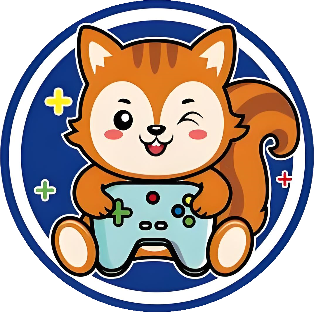 松鼠电玩盒子的LOGO