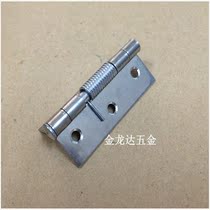 Factory price direct sales 2 5-inch stainless steel spring hinge furniture door screen window automatic closing hinge water machine hinge