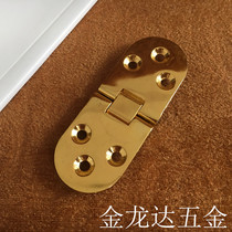 Table hinge Folding table accessories Round table hinge Dining table hinge flap hinge thickened gold