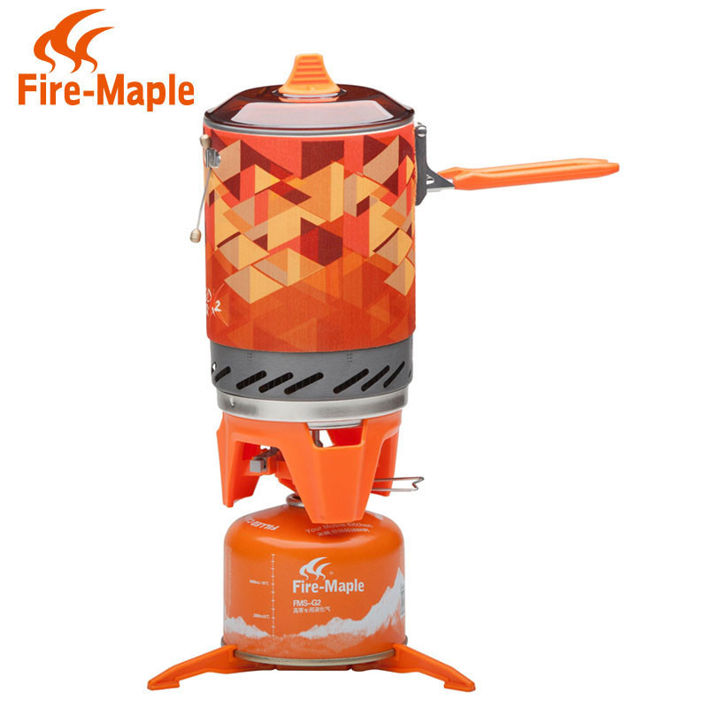 Fire Maple Outdoor Star X2X1x3 Wild Camp High Efficiency Heat Boiler Integrated Energy Saving Furnace Single Pot Windproof Furnace End
