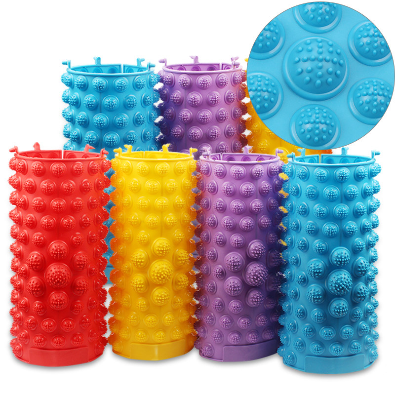 Kindergarten thickened finger press plate Finger press plate Toe press plate Foot sole foot massage pad Children's outdoor toys