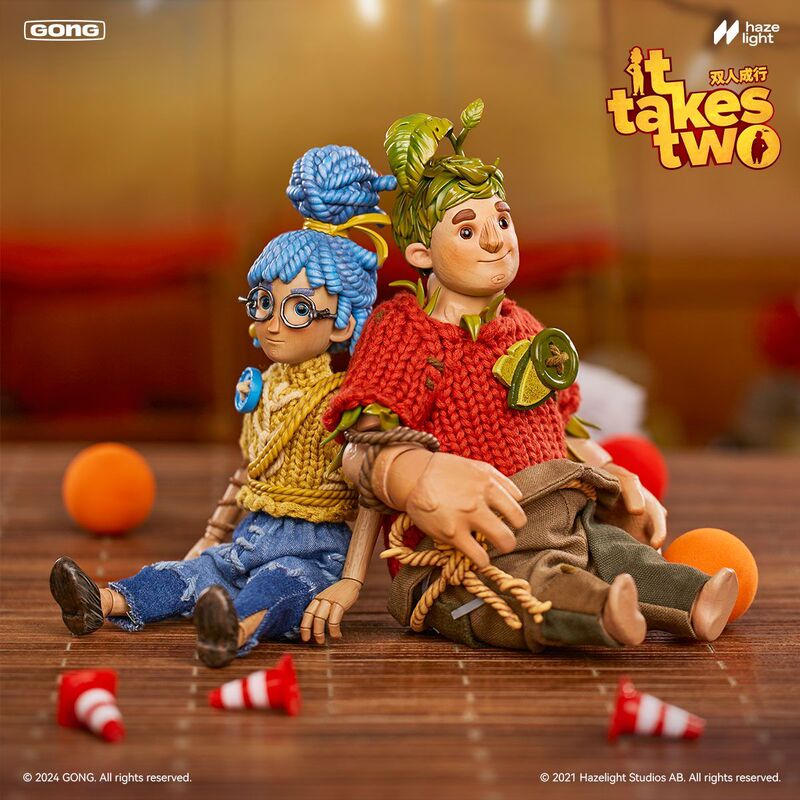 Resonance Gong It Takes Two Cloth Action Figures It Takes Two Game Collectible Action Figures