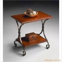 Wrought iron living room sofa Double-decker coffee table Corner a few sides a few telephone tables Bedroom bedside table Laptop table spot