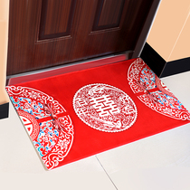 Factory direct wedding carpet supplies new house decoration bedroom door mat door mat wedding room layout creative foot mat