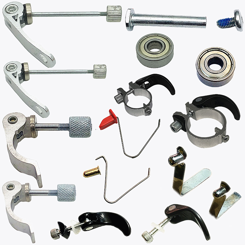 CHILDREN SKATEBOARD CAR ACCESSORIES WEAR NAIL SCREWS BEARING LIFTING LOCK CATCH 23 QUADRICYCLE SNAP SPRING QUICK DETACHED ROD SEPTER CAP