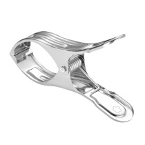 Clamp stainless steel windproof large clip spring socks clip pants clip drying clothes clip