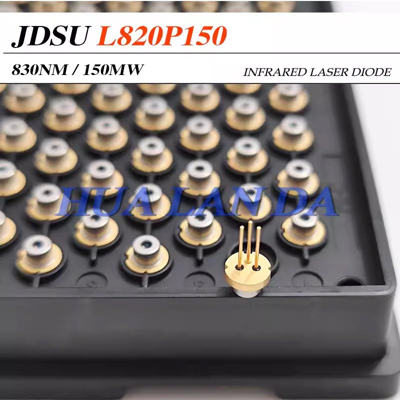 现货 JDSU 830nm150mW 单模 红外激光二极管 N脚位 带PD