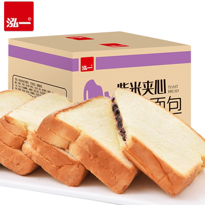 泓一 紫米吐司400g