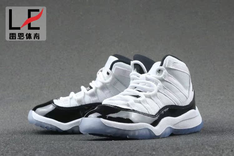 Rennes GC Air Jordan 11 Retro AJ11 Kang khóa giày trẻ em 378039-100 623 - Giày dép trẻ em / Giầy trẻ giày boot trẻ em