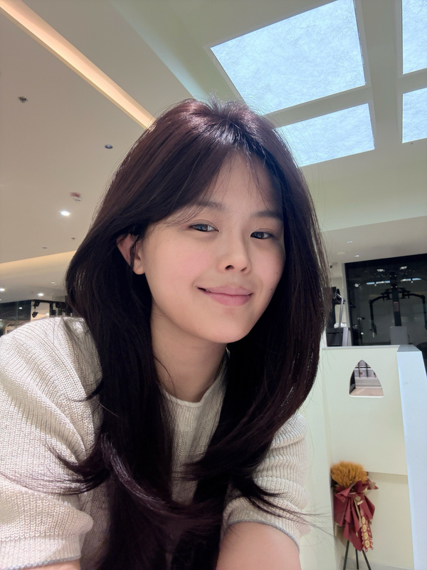 [Spring Wild Dreams] Breathable Soft Scalp 60cm Baby Hair Bangs Full Head Wig—Black Red Brown