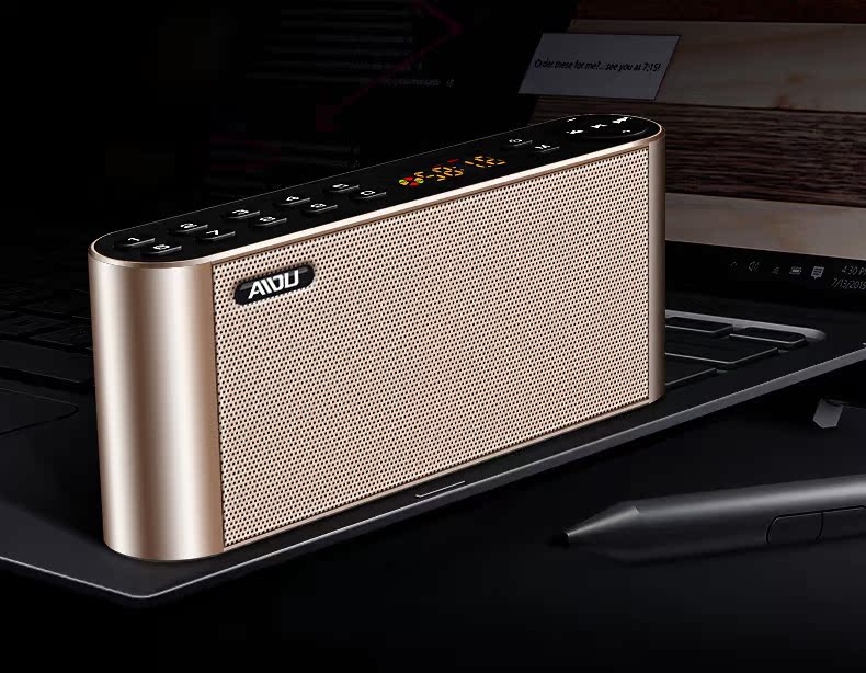 hộp phát wifi Old man mới radio di động đa chức năng sạc loa nhỏ máy nghe nhạc kỹ thuật số cũ âm thanh một - Trình phát TV thông minh cục wifi