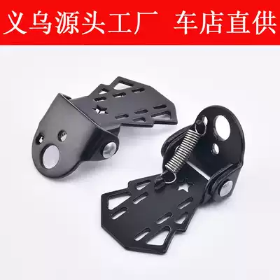 Quick dismantling mountain bike folding bicycle back seat pedal riding equipment pedal can stand bicycle spare parts