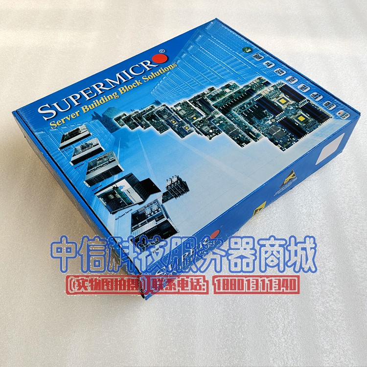 SUPERMICRO AMD X8SAX 1366-pin single-way server motherboard supports the Xeon55 56 series
