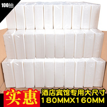 Factory direct sales Hotel paper 3-layer large bag paper towel Household toilet paper whole box napkin facial tissue