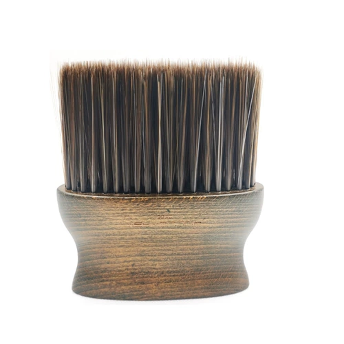 Широкая кисточка -стилист посвященной парикмахерской ретро -масляная голова щетка с твердым деревом мастерской красоты волосы с разбитой кистью щетки мягкие волосы