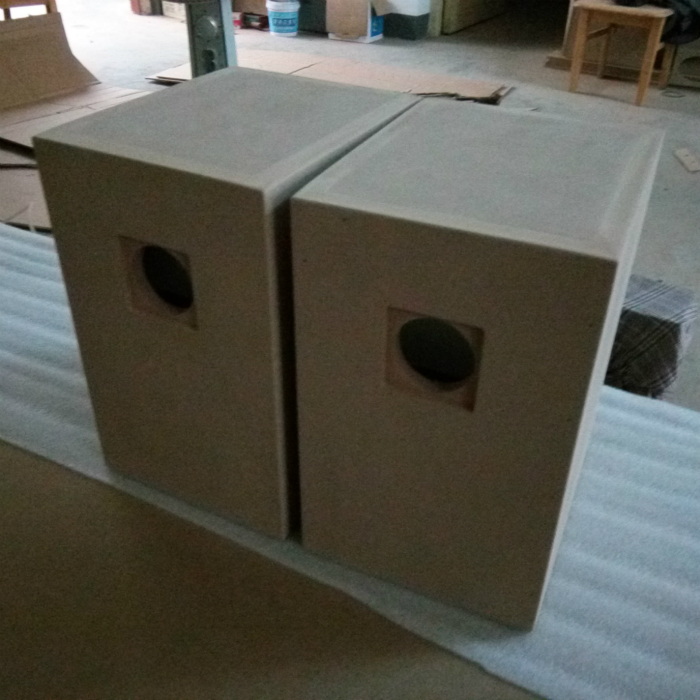 Wooden Labyrinth Empty Speaker Empty Cabinet 6 5 Inch Bass 4 Inch